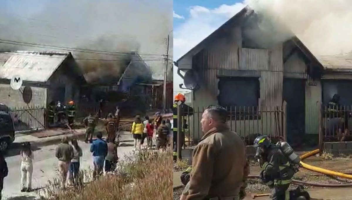 Tragedia en Punta Arenas dos niños y dos mujeres mueren tras incendio