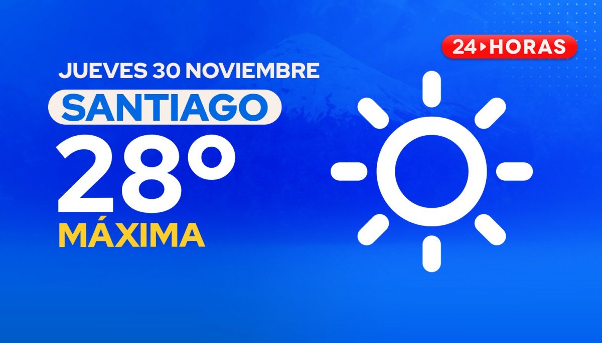 El Tiempo En Santiago Jueves 30 De Noviembre 2023 24horas