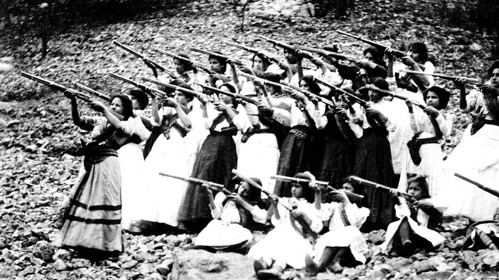 "Adelitas" en la revolución mexicana.