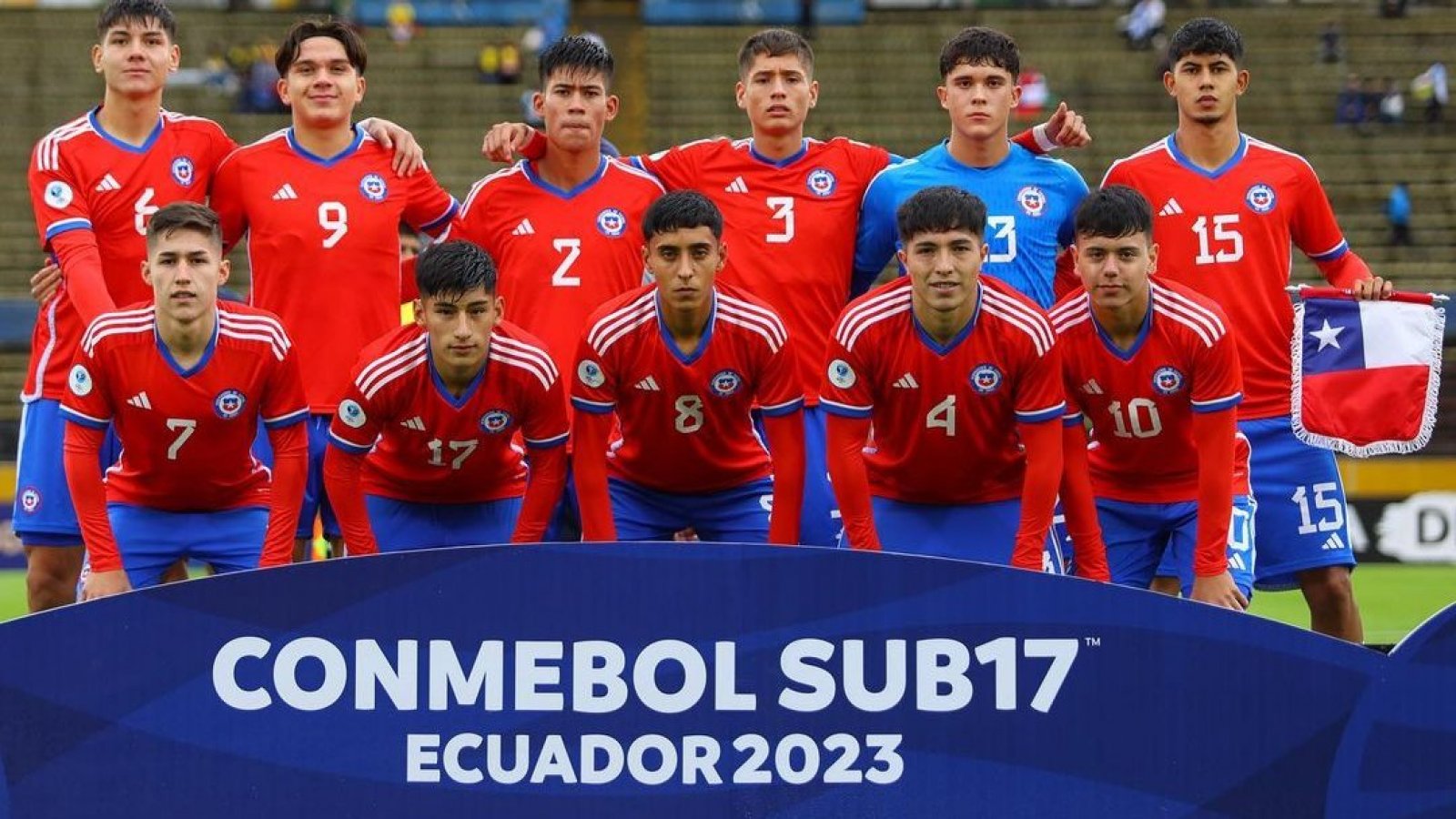 Así quedó la tabla de posiciones del Sudamericano Sub 17 24horas