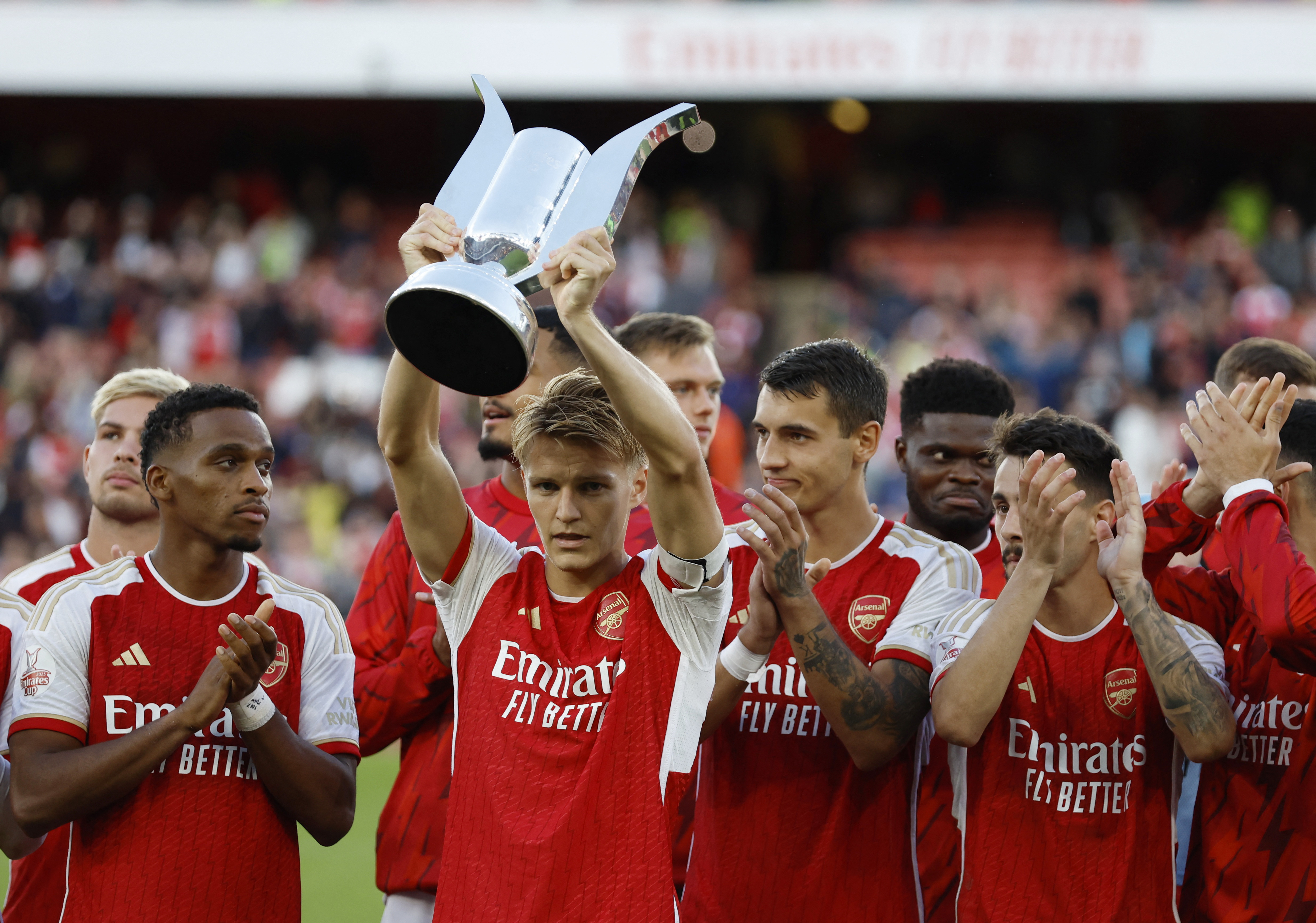 Arsenal campeón de la Emirates Cup 2023