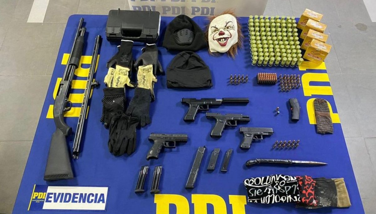 Arrest of Minor with Arsenal and Ammunition Found in Bedroom