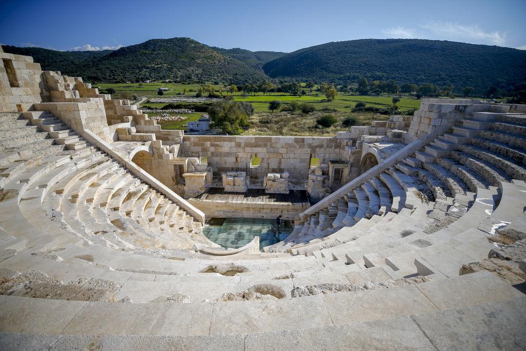 El anfiteatro de Patara.