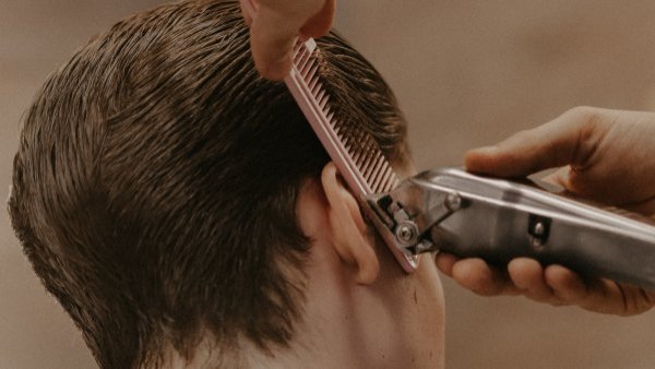 Como cortar cabello LARGO de hombre con un FADE - TUTORIAL 