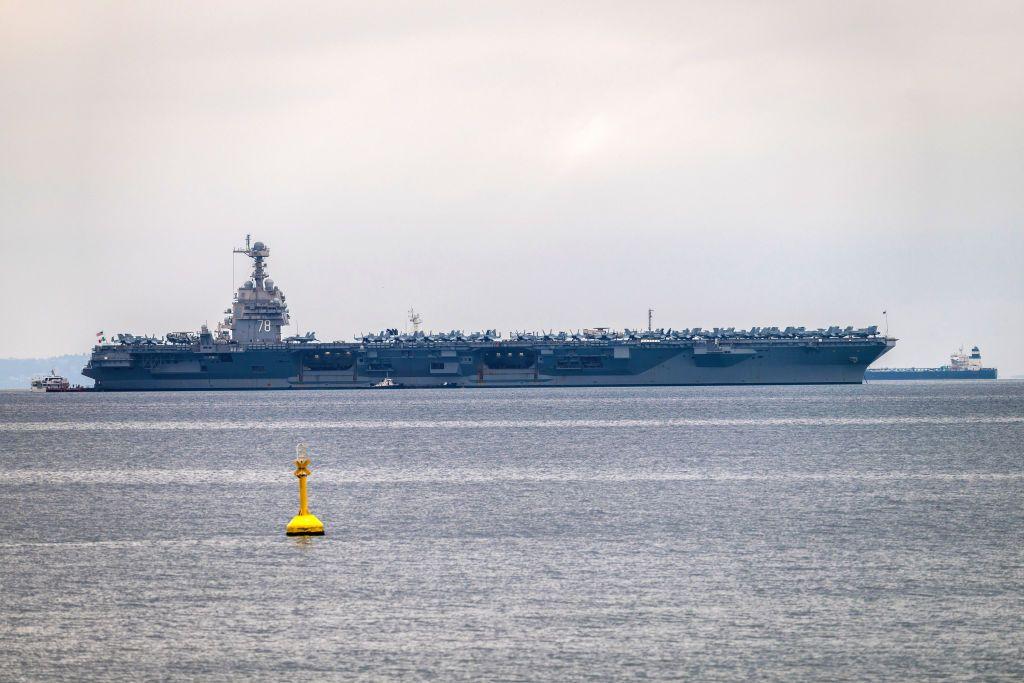 El portaaviones USS Gerald R. Ford