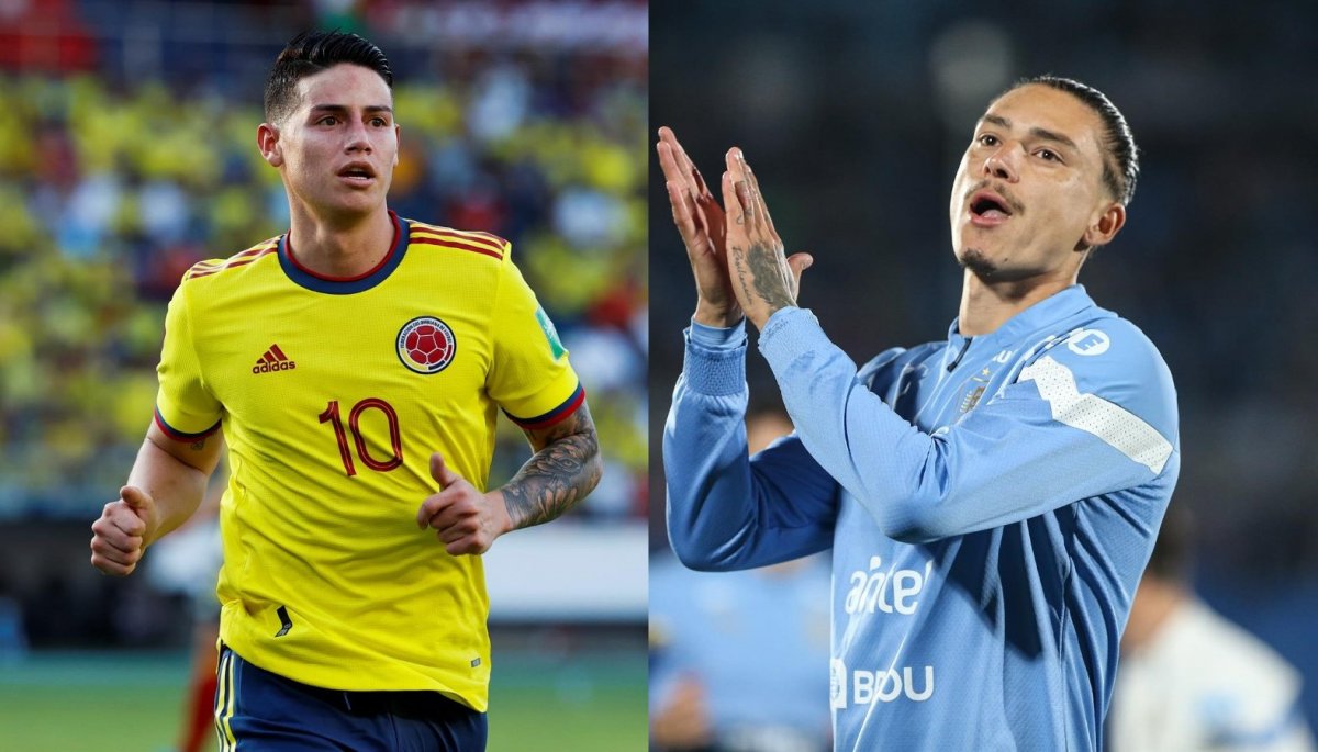 Colombia vs Uruguay, por las Eliminatorias sudamericanas rumbo al Mundial  2026: alineaciones, cuándo, dónde y cómo ver