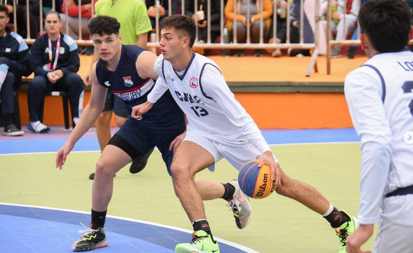 Basquete Masculino 3x3 começa com tudo em Santiago 2023 - Surto Olímpico