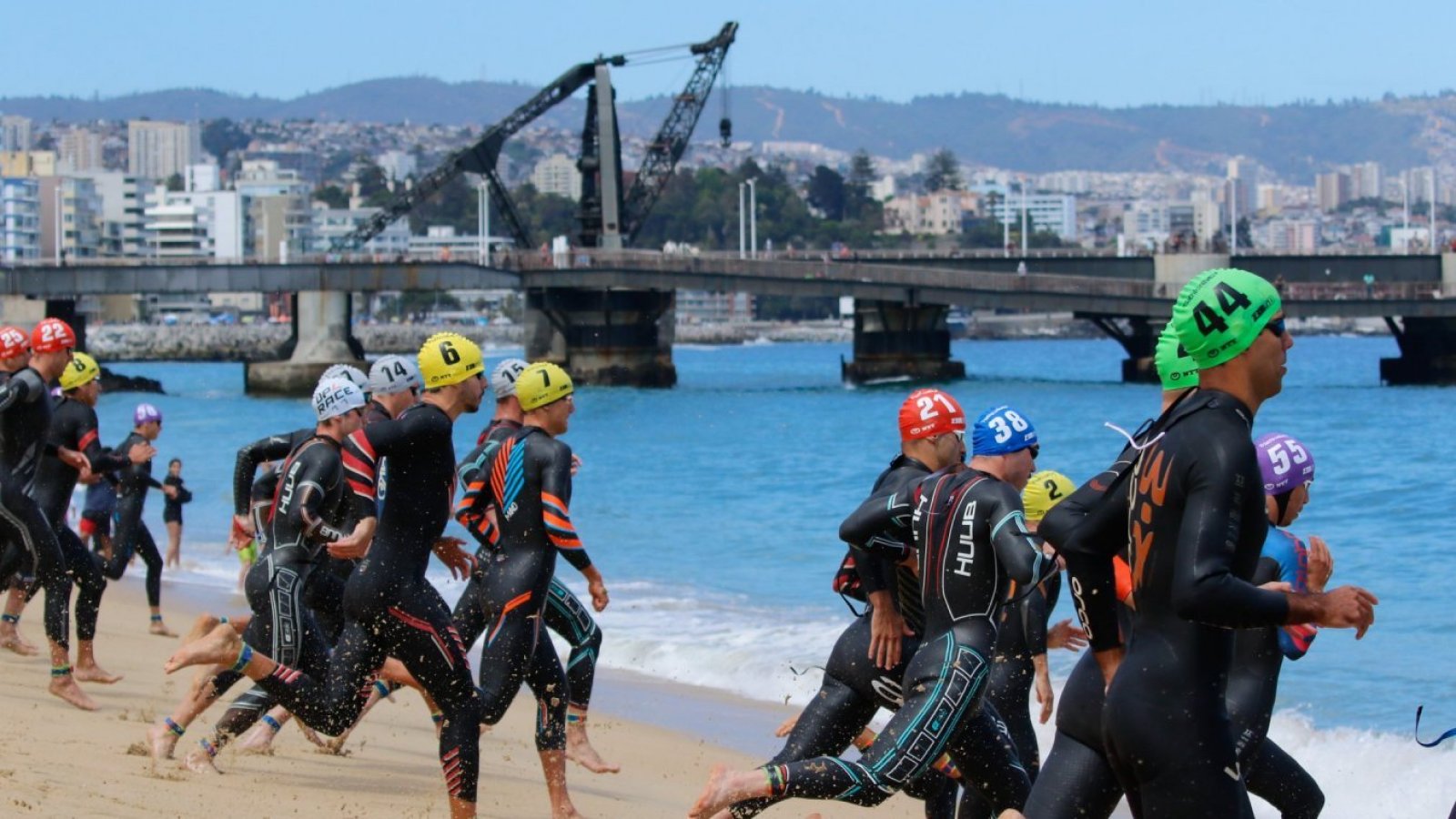 Triatlón obligará al cierre de calles y desvíos en viña del mar.