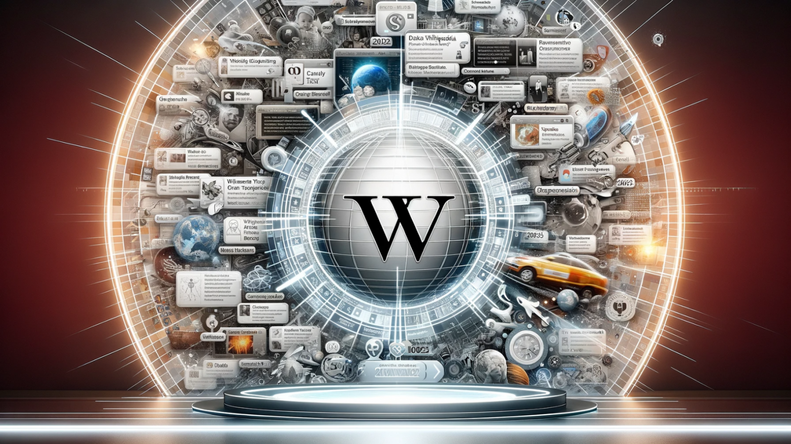 Wikipedia y ranking de lo más visitado en el sitio.