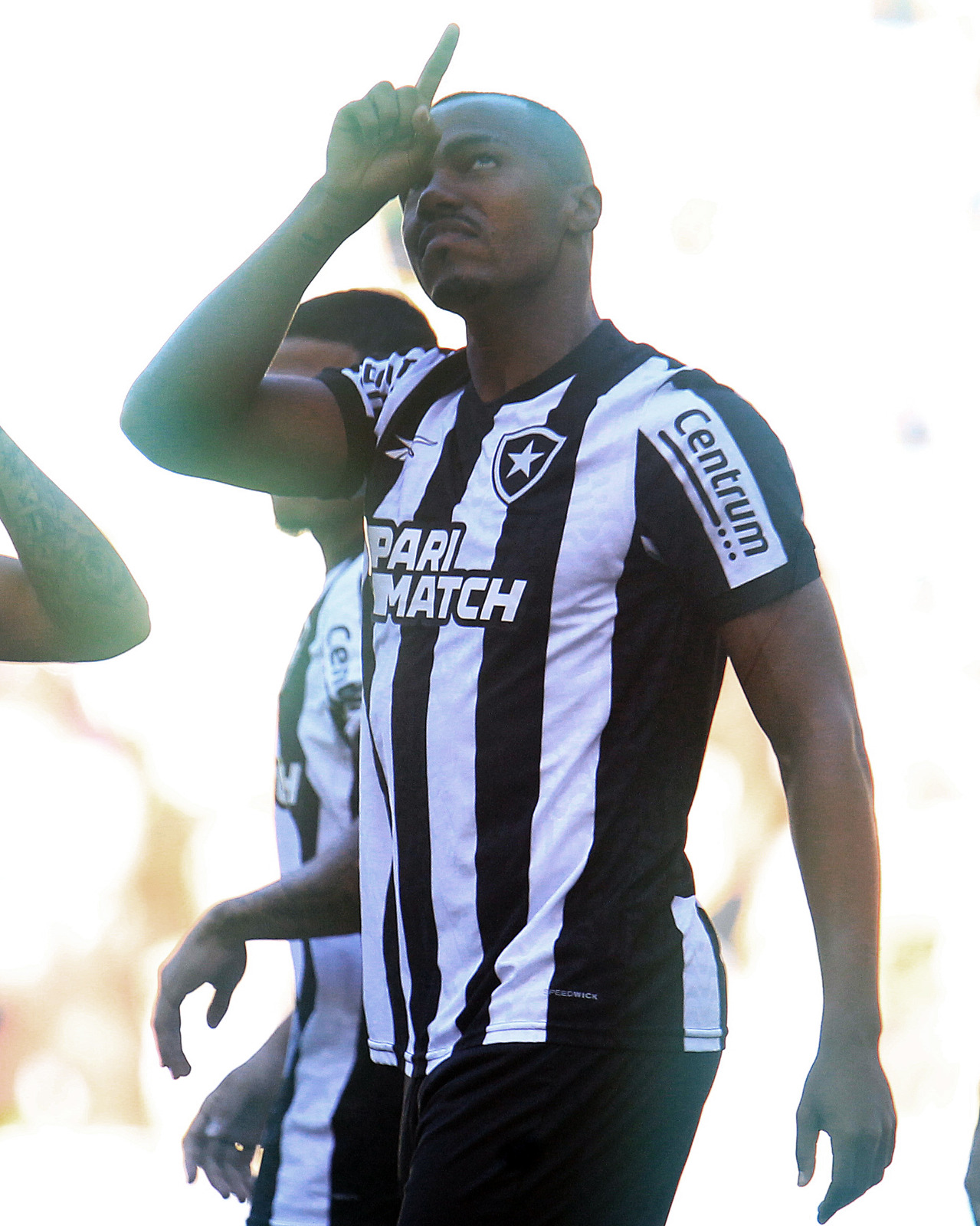 Marlon celebrando un gol para Botafogo