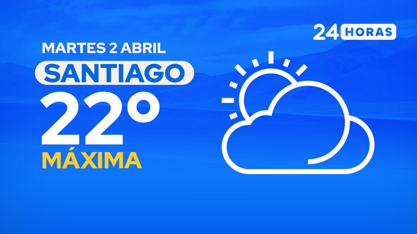 El tiempo en Santiago: martes 2 de abril de 2024