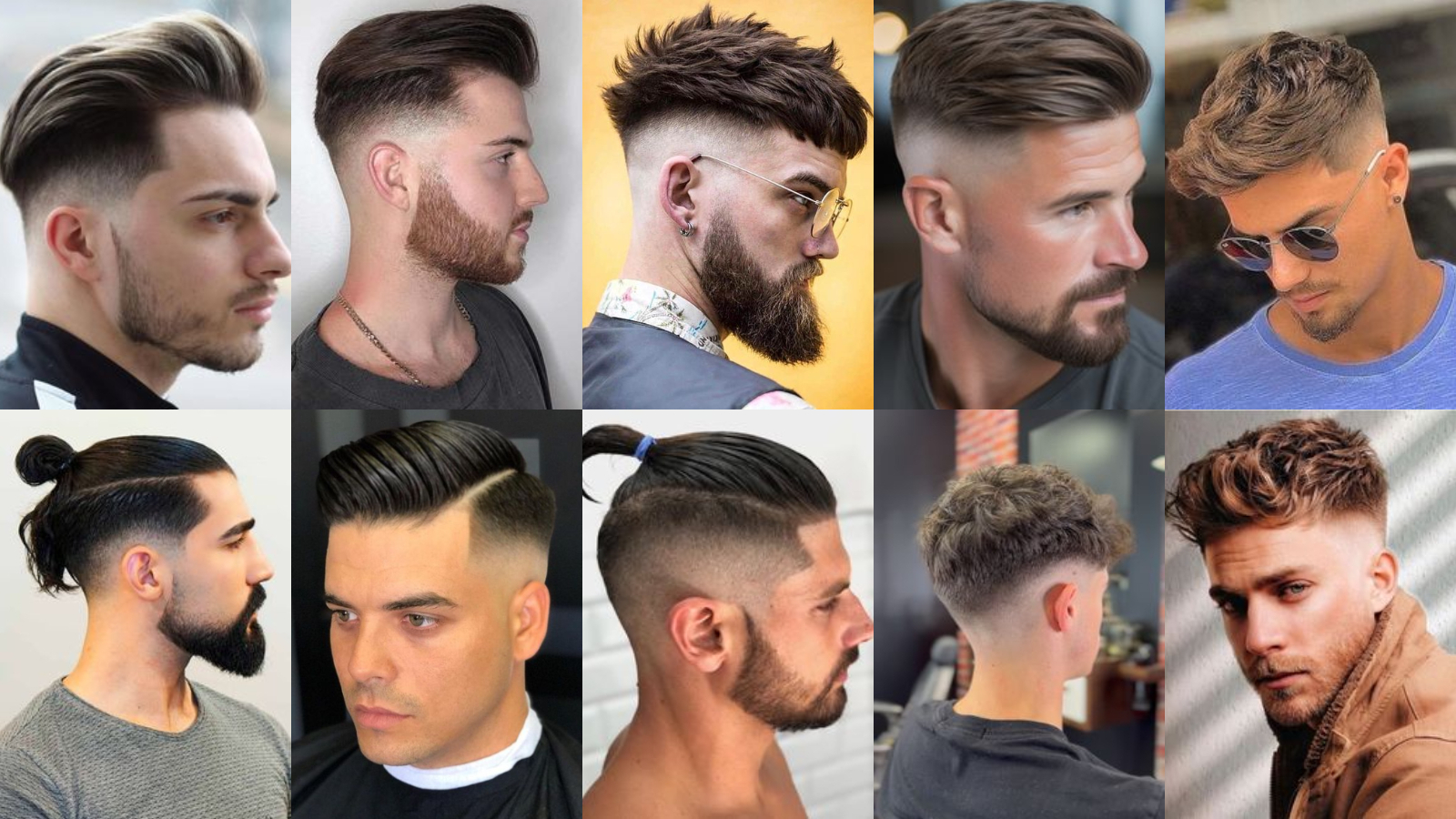 10 ideas de corte taper fade alto pelo largo