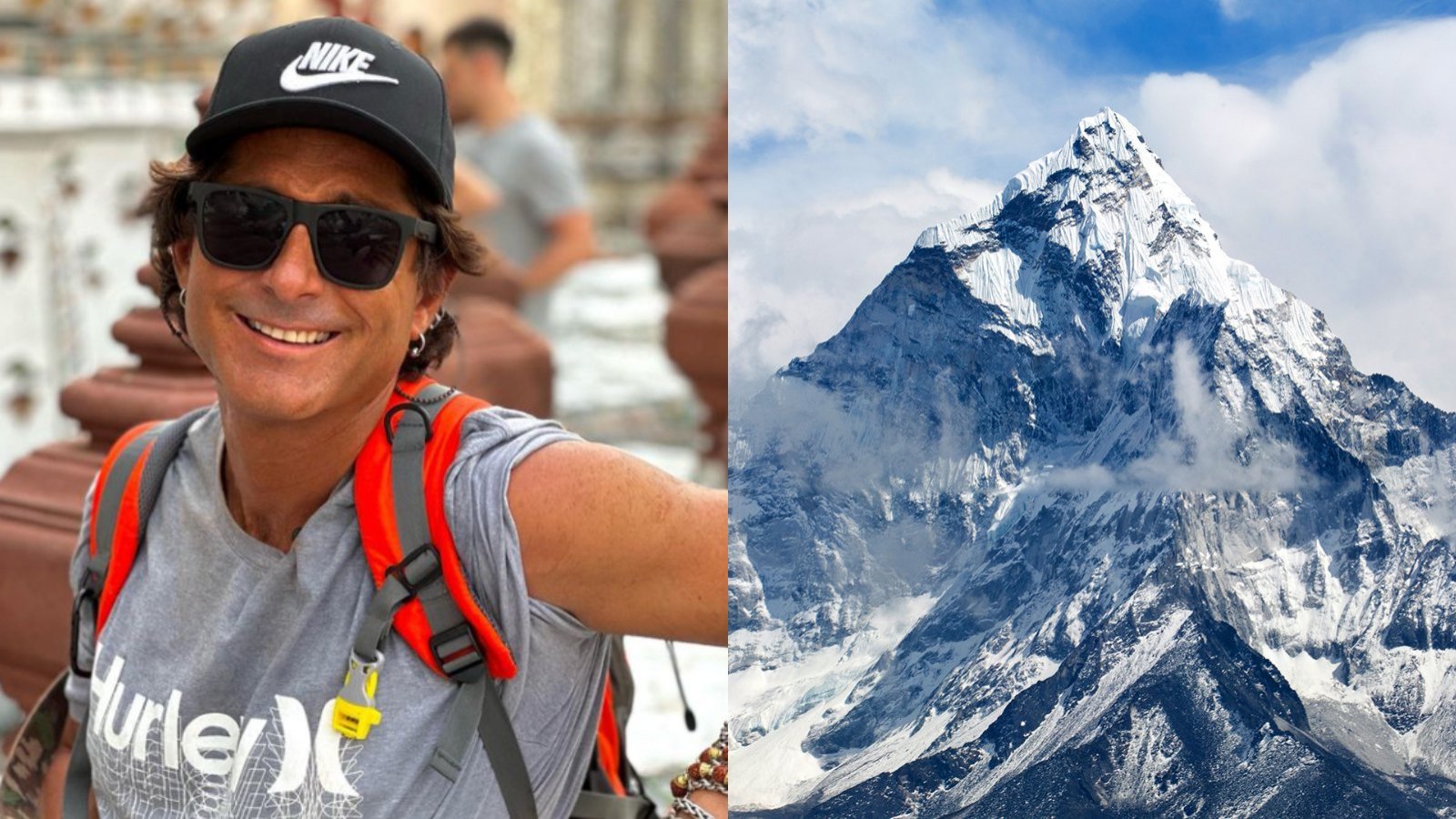 Claudio Iturra y el monte Everest