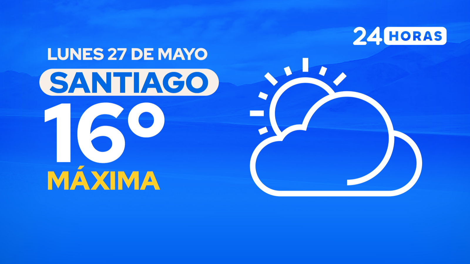 El tiempo en Santiago: lunes 27 de mayo de 2024