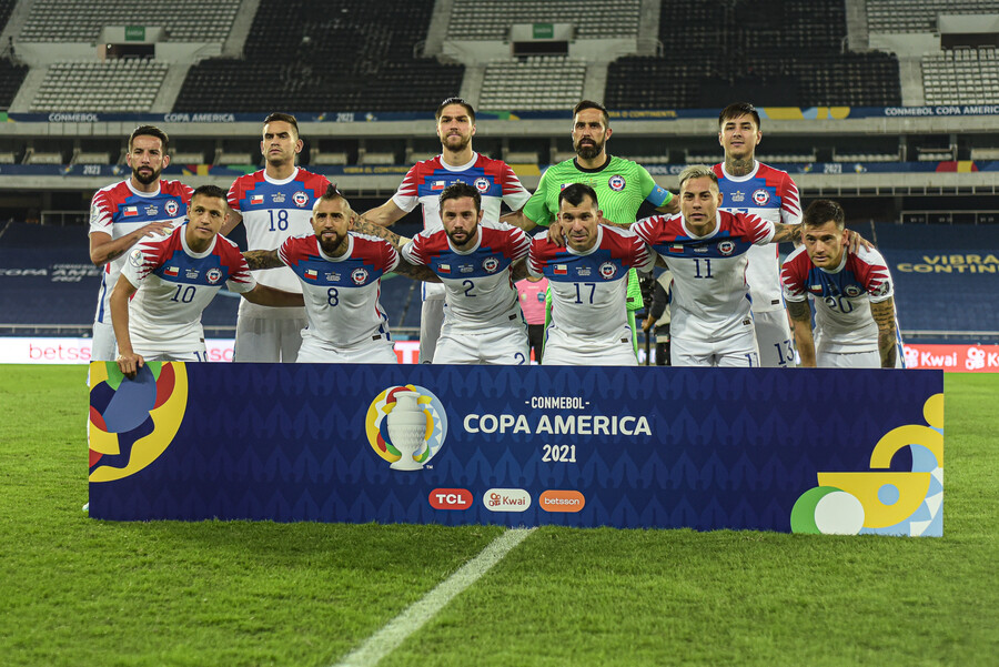 Copa América. La Roja. Selección chilena.