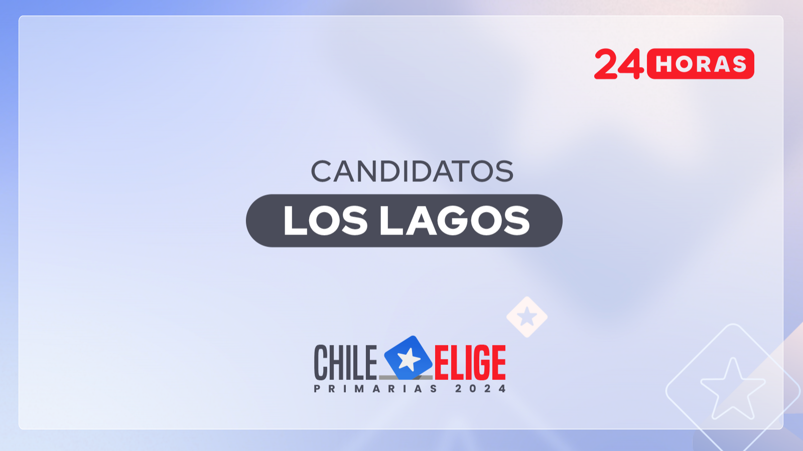 Candidatos región de Los Lagos en primarias 2024