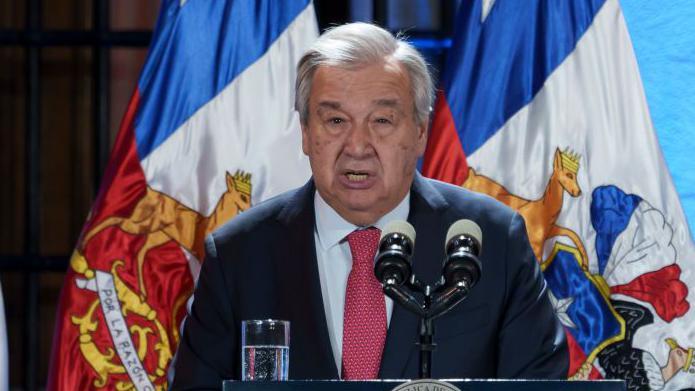 Antonio Guterres, Secretario General de la ONU