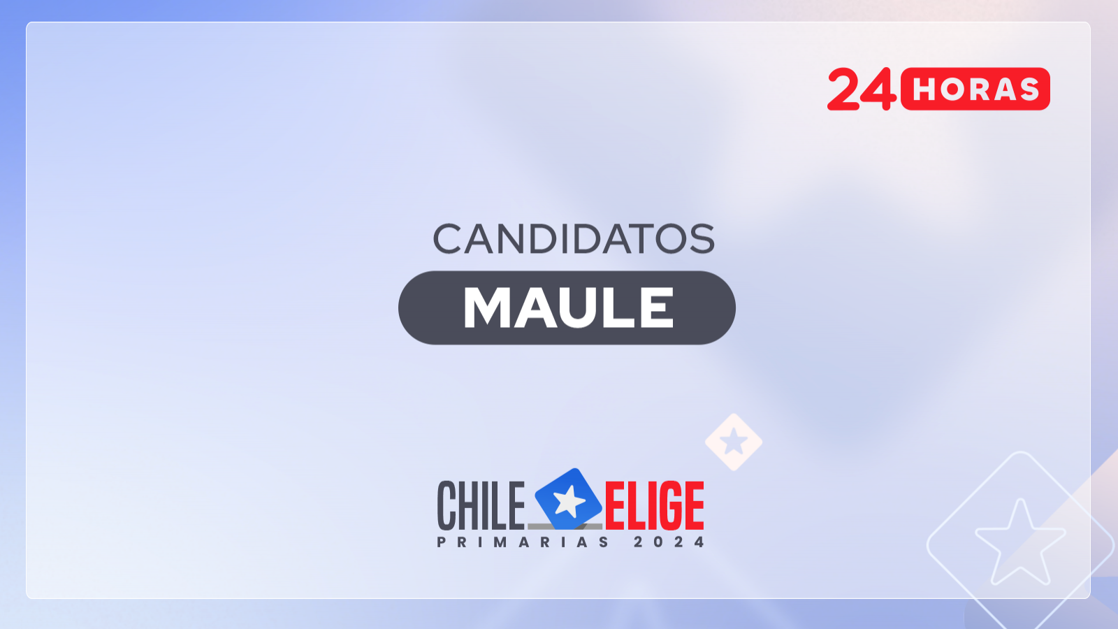 Candidatos región de Maule en primarias 2024