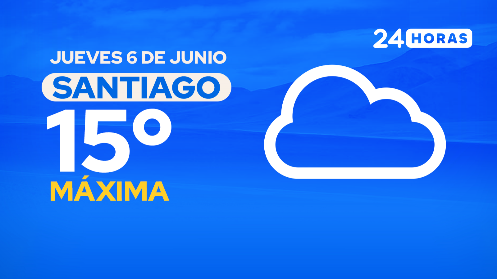 El tiempo en Santiago: jueves 6 de junio de 2024