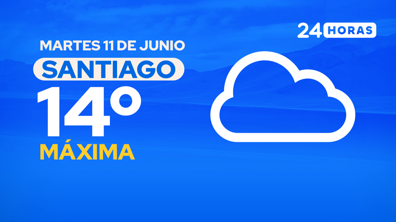 El tiempo en Santiago: martes 11 de junio de 2024