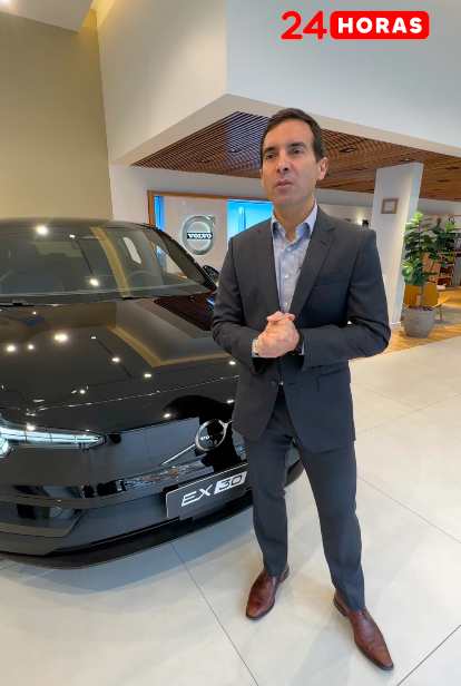 Rodrigo Espinoza, gerente de Volvo Cars Chile