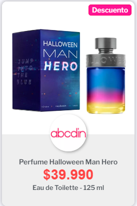 Perfume Halloween Man Hero | $39.990