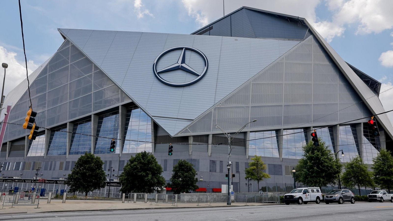 Mercedes-Benz Stadium de Atlanta, Georgia. Inauguración Copa América 2024.