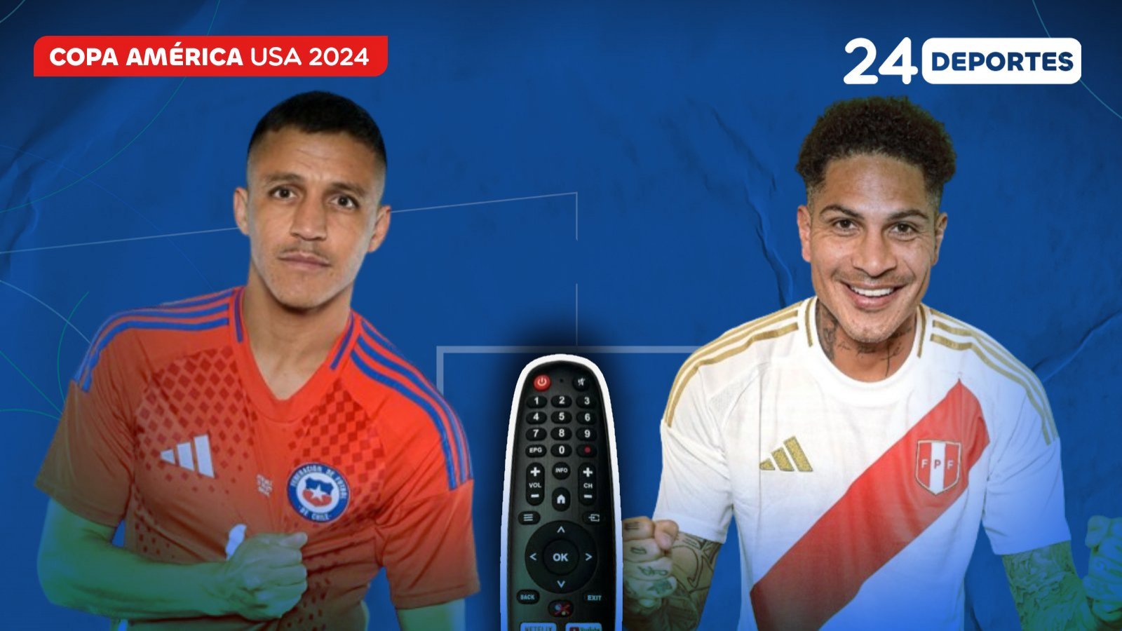 Dónde ver Chile vs Perú en Copa América 2024