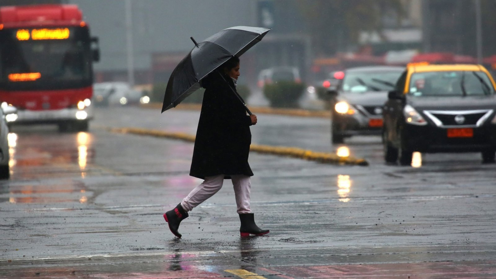 Lluvia. Nuevo sistema frontal.