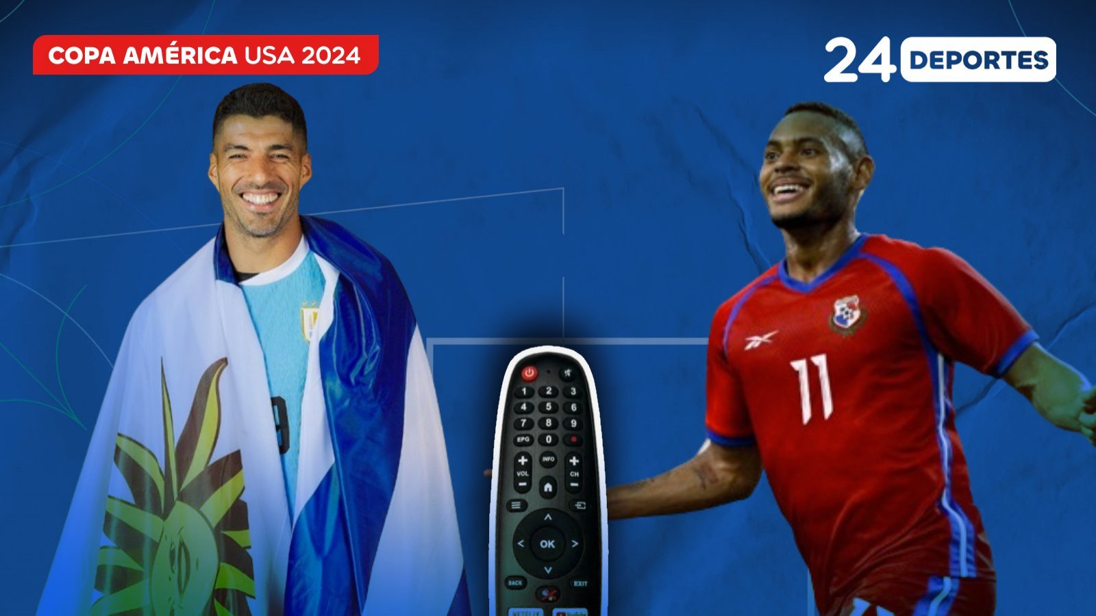 DÓNDE VER Uruguay vs Panamá en Copa América 2024