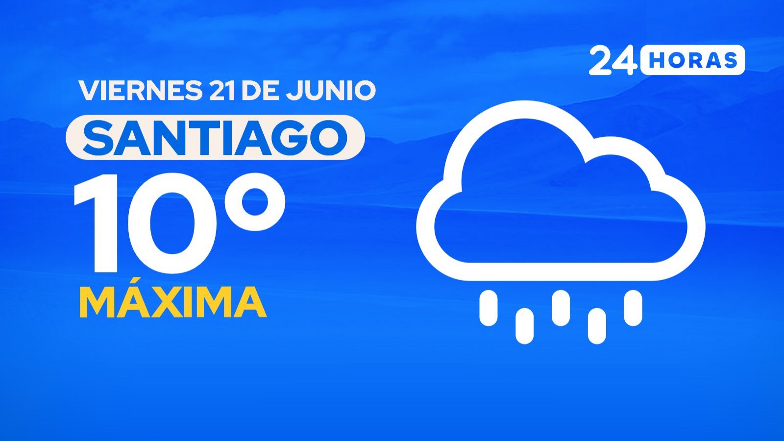 El tiempo en Santiago: viernes 21 de junio de 2024