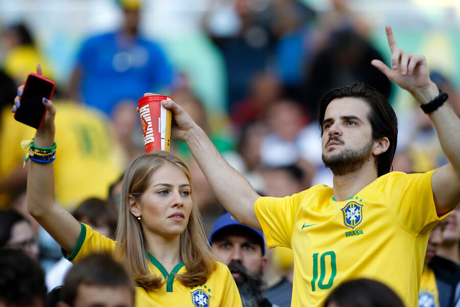 Brasileños copa américa