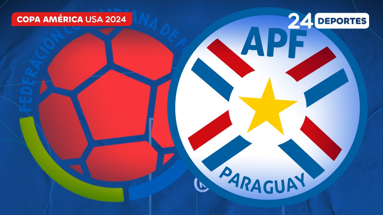 A qué hora juegan Colombia vs. Paraguay en Copa América 2024 24horas