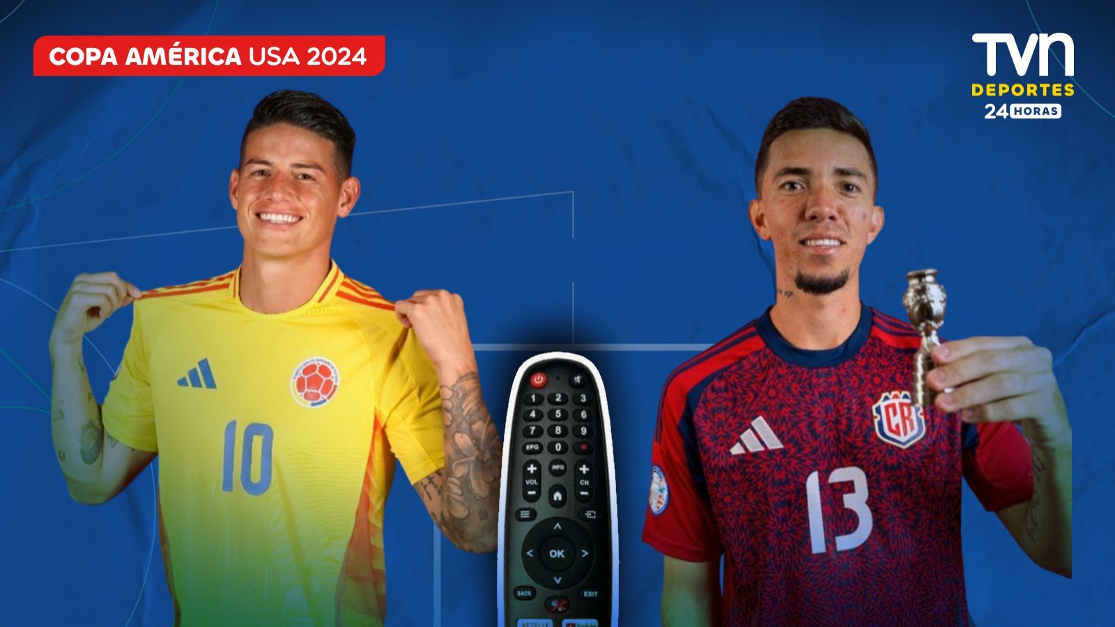 HORA y DÓNDE VER Colombia vs Costa Rica en Copa América 2024