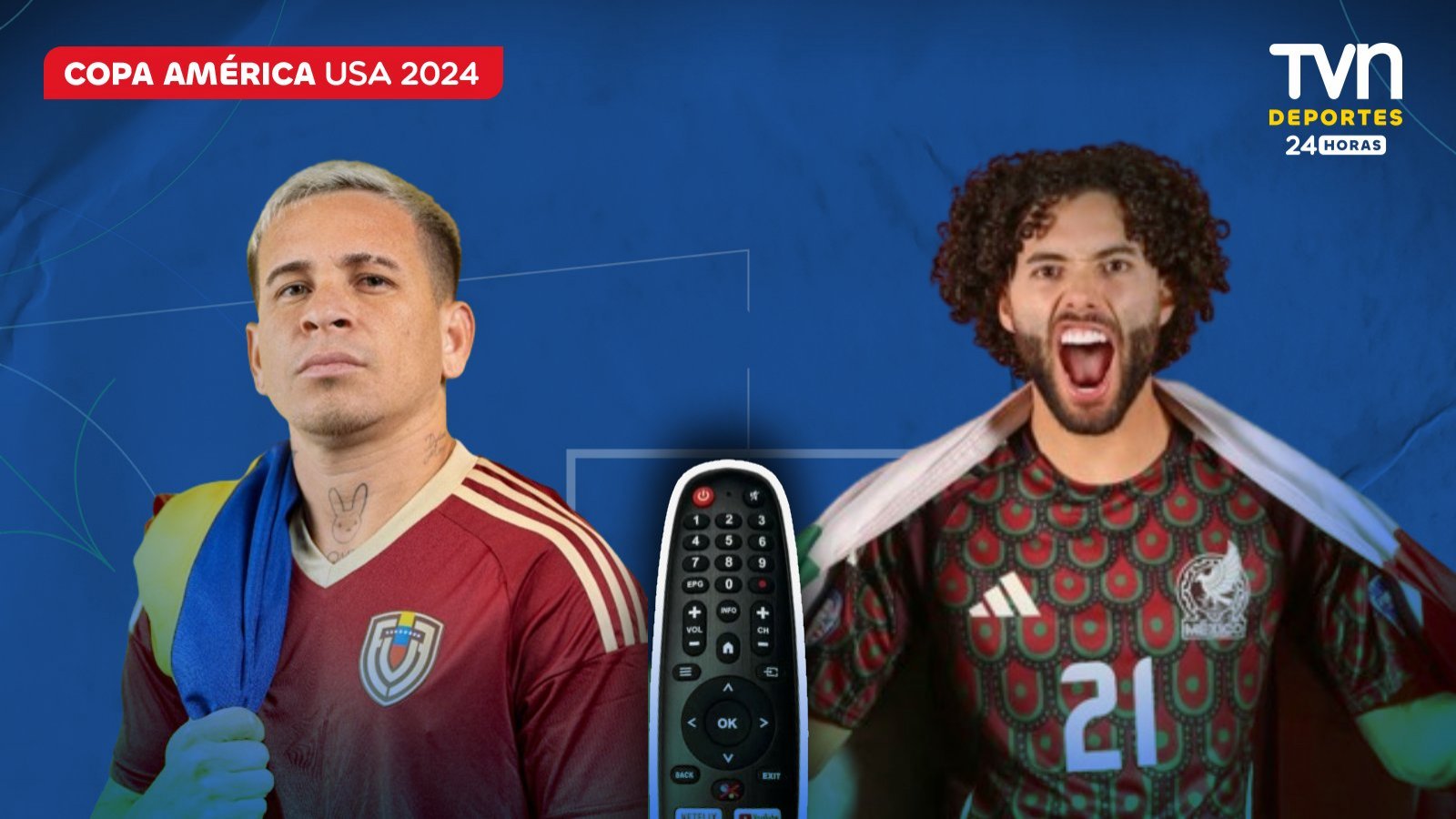 HORA y DÓNDE VER Venezuela vs México en Copa América 2024