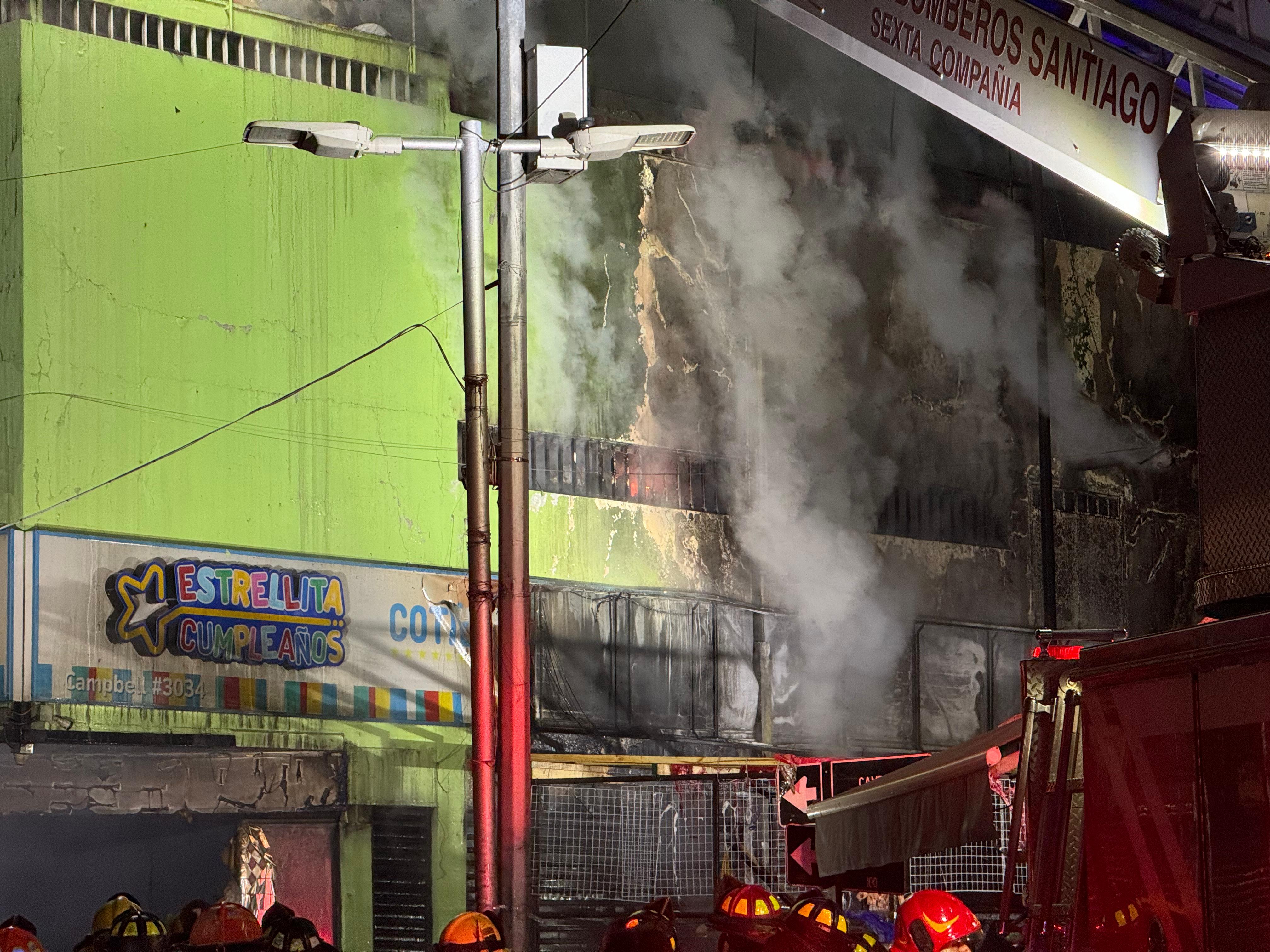 Incendio en Barrio Meiggs