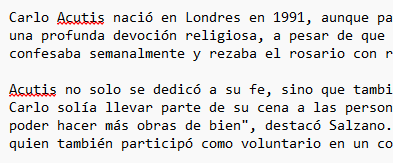 Ejemplo de bloc de notas.