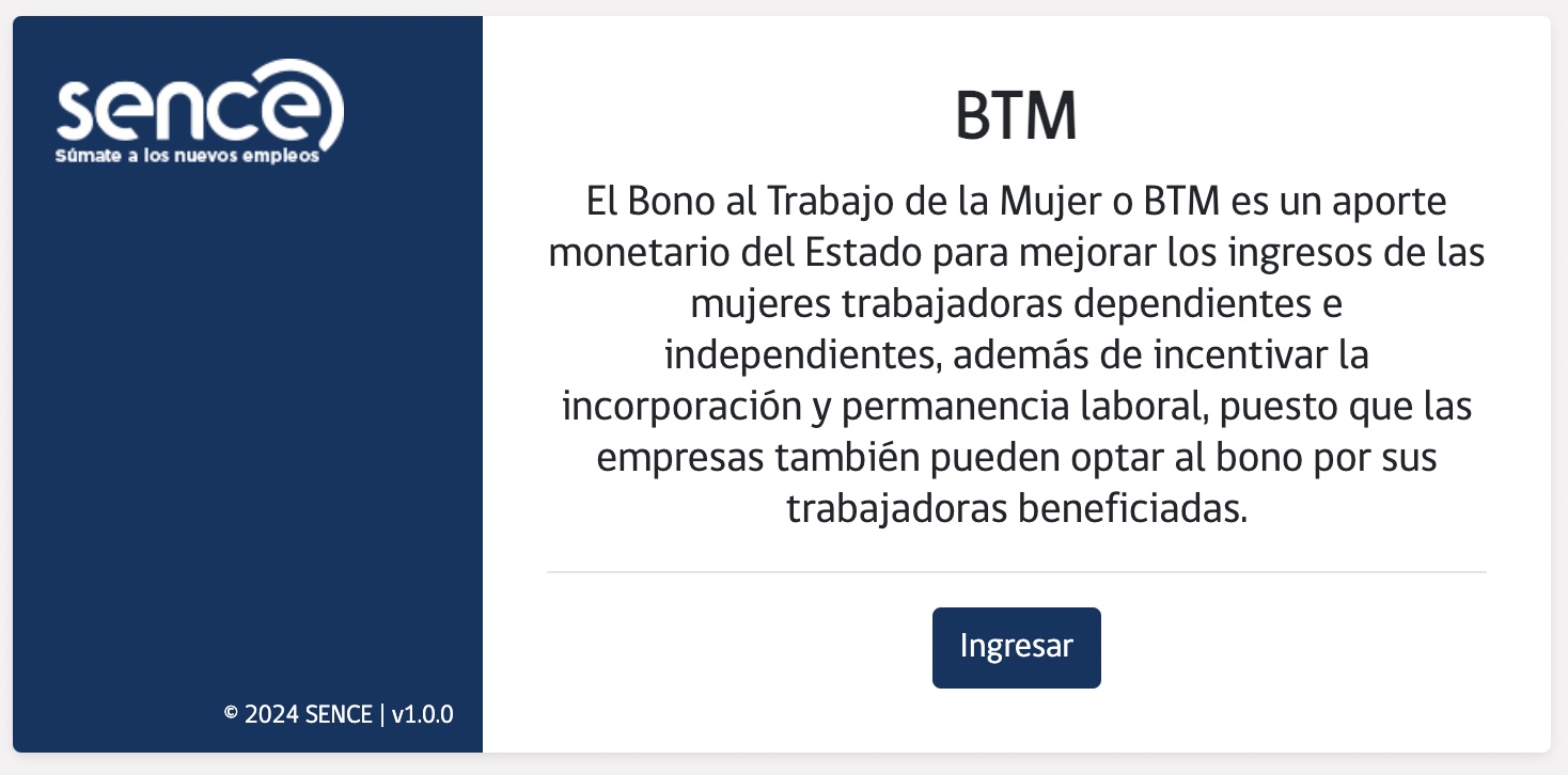 Postular al BTM