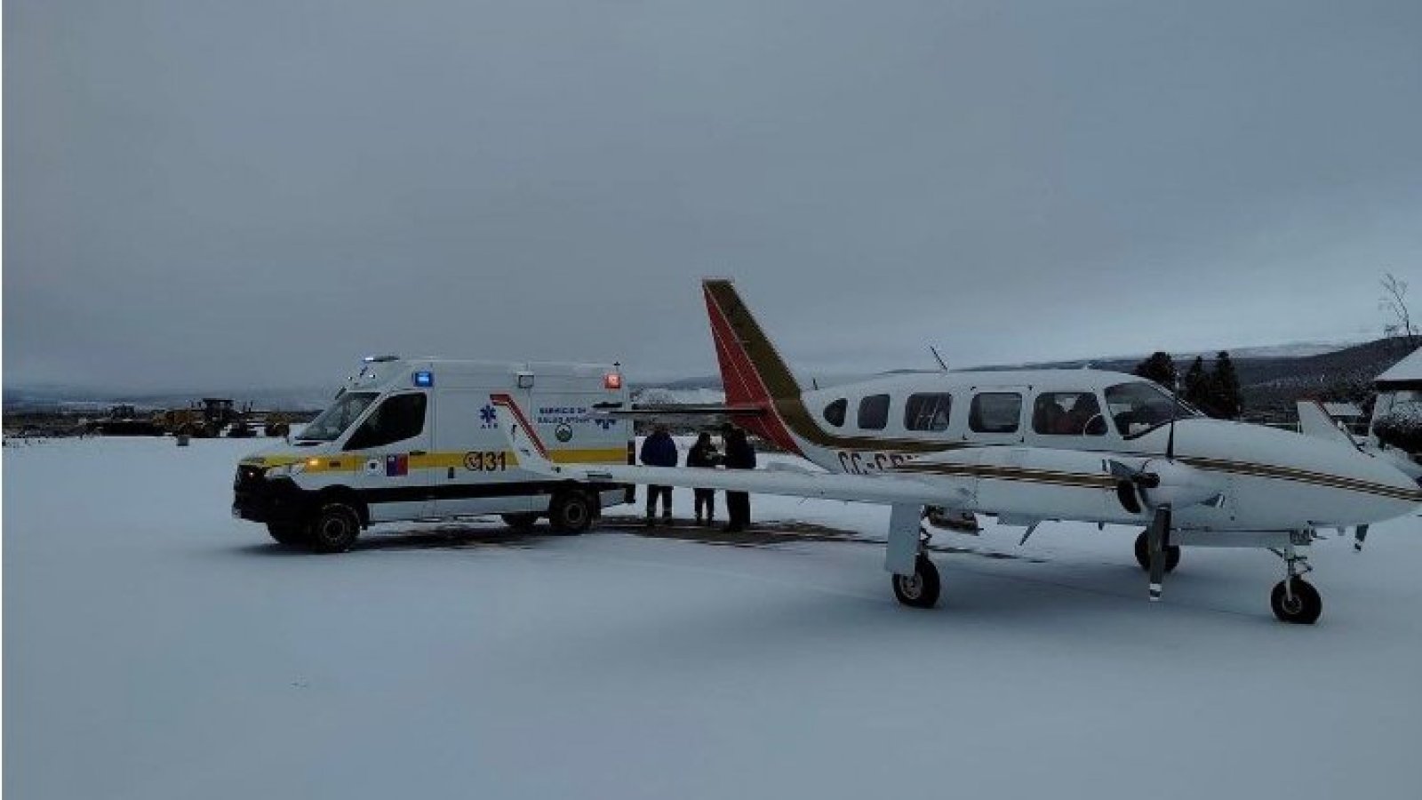 Avión desaparecido en Aysén.