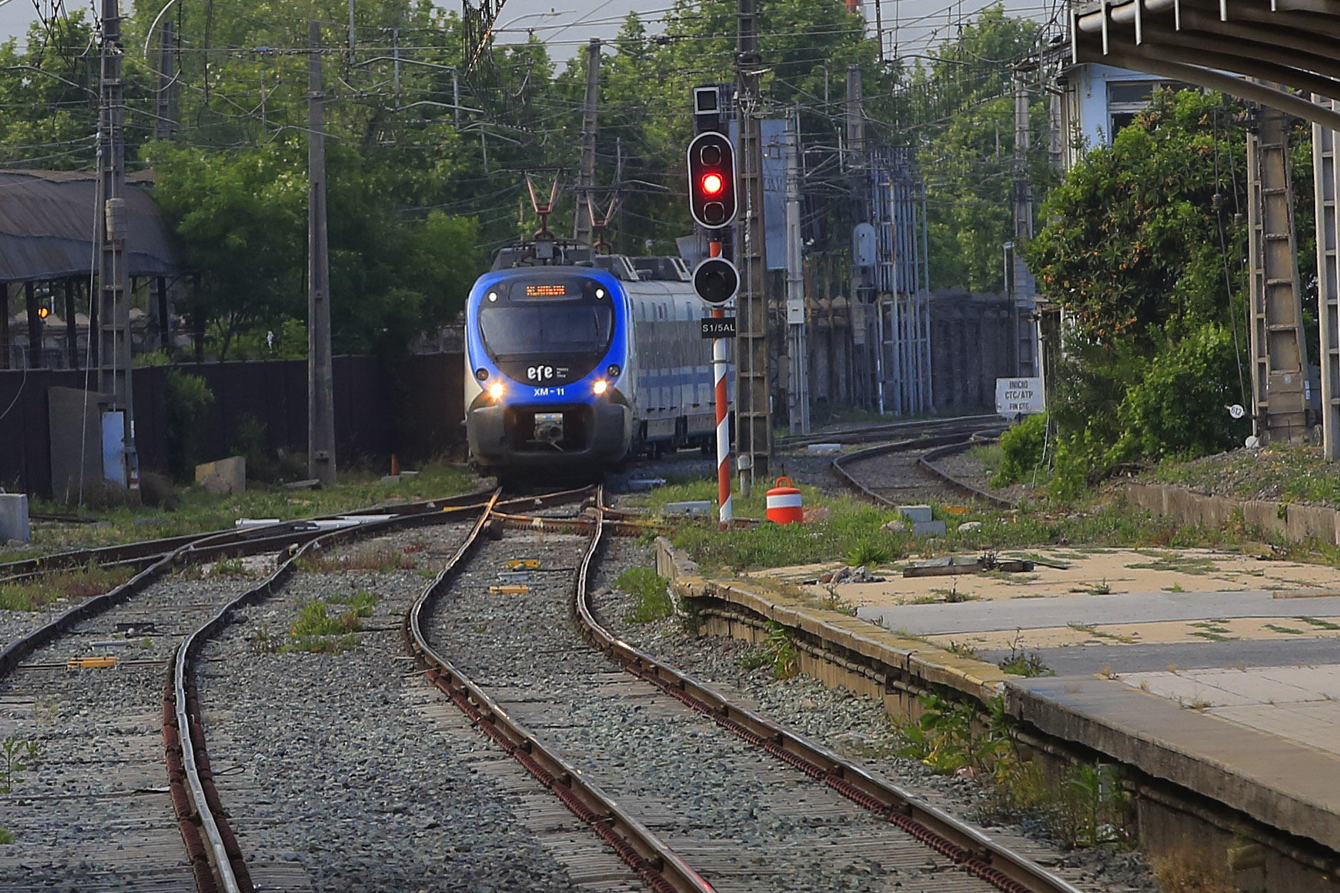 Tren Santiago-Concepción.