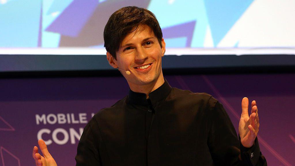 Durov durante una conferencia en Barcelona