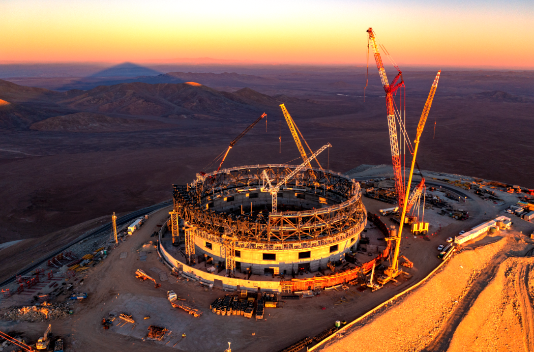 El Telescopio Extremadamente Grande en construcción