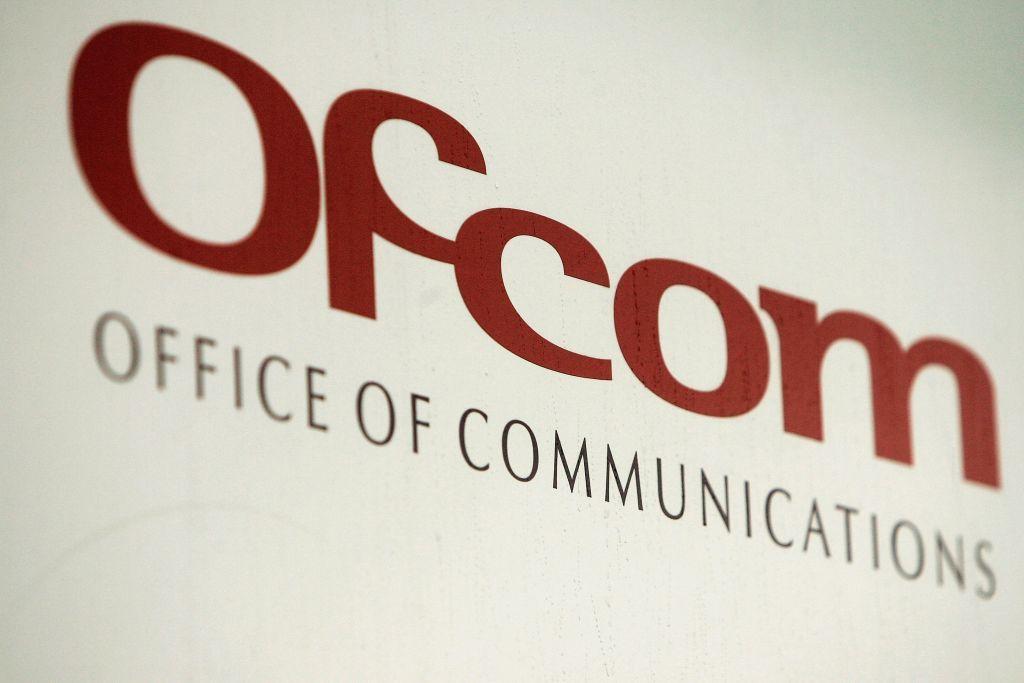 Logo de Ofcom en una de sus oficinas