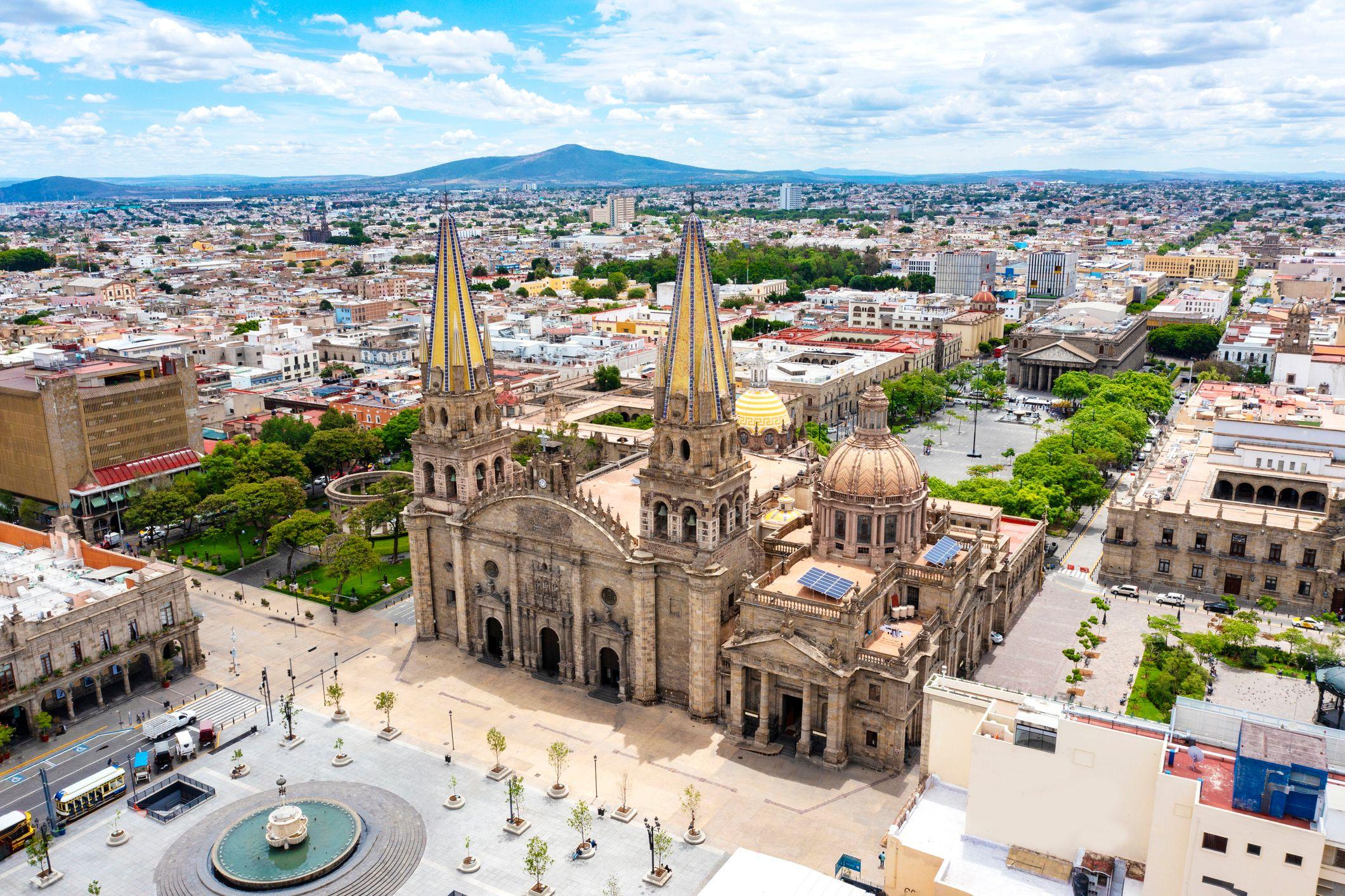 Panorámica de Guadalajara, México