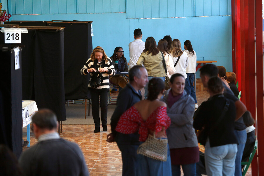 Elecciones. Local de votación