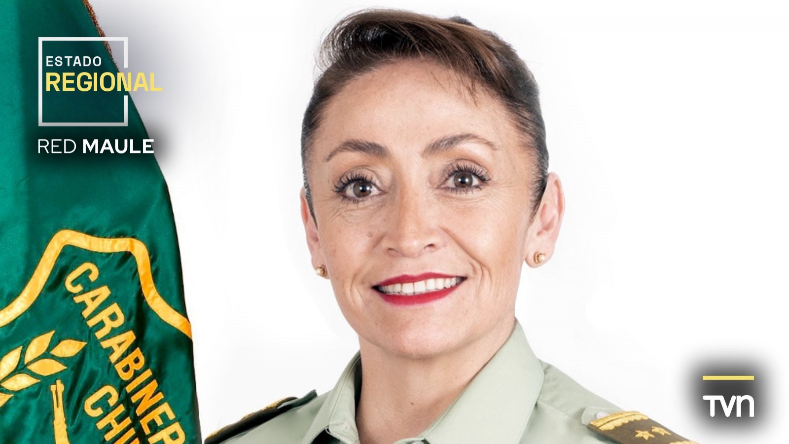 Generala jefa de Zona de Carabineros, Maureen Espinoza.