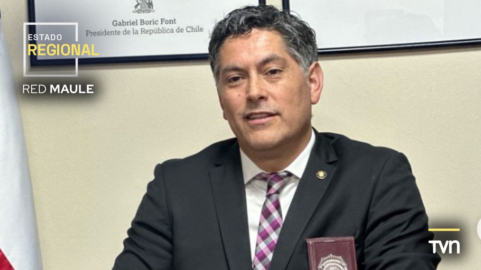 Prefecto Marcelo Rebolledo, Jefe Región Policial Maule