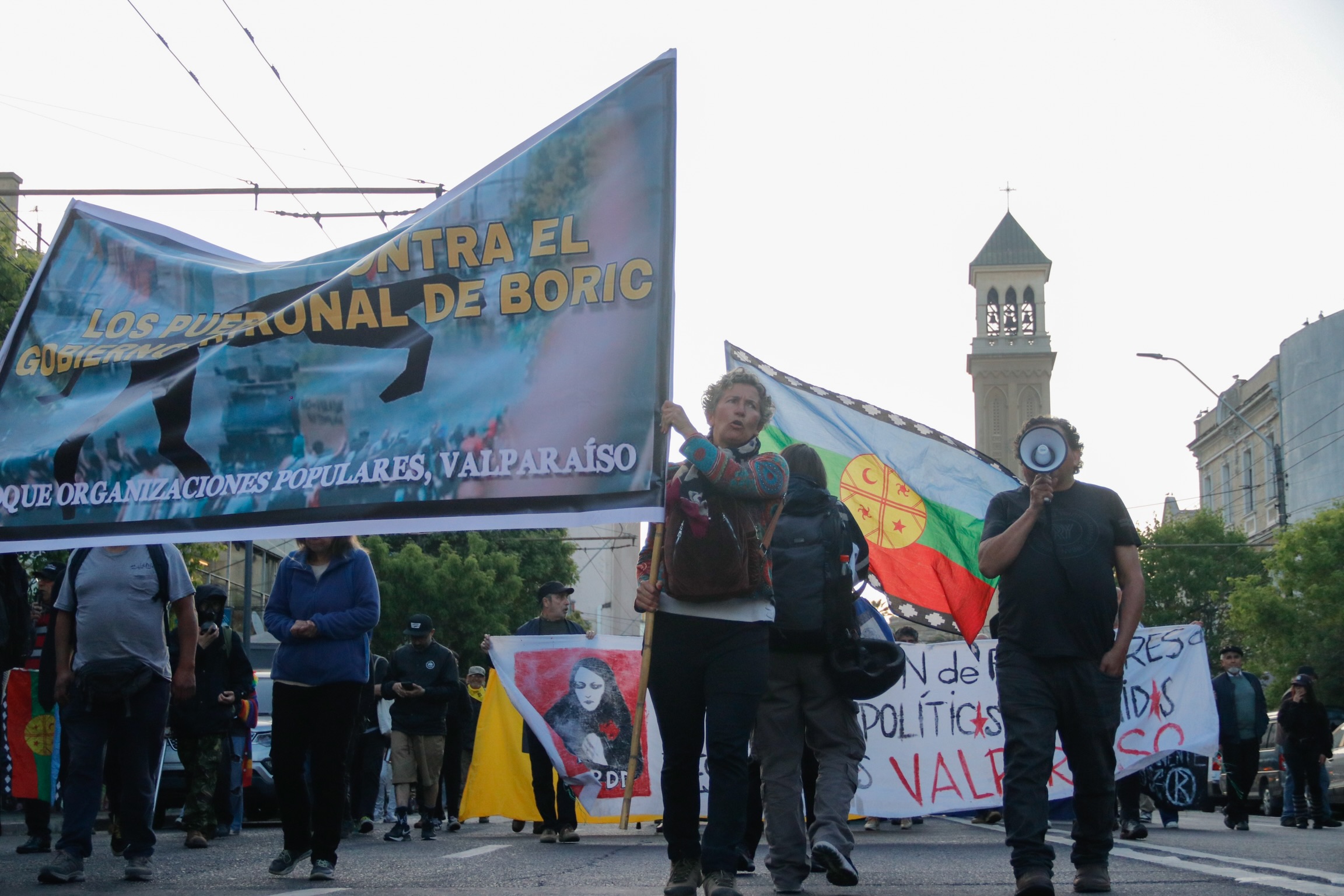 Manifestación Valparaíso