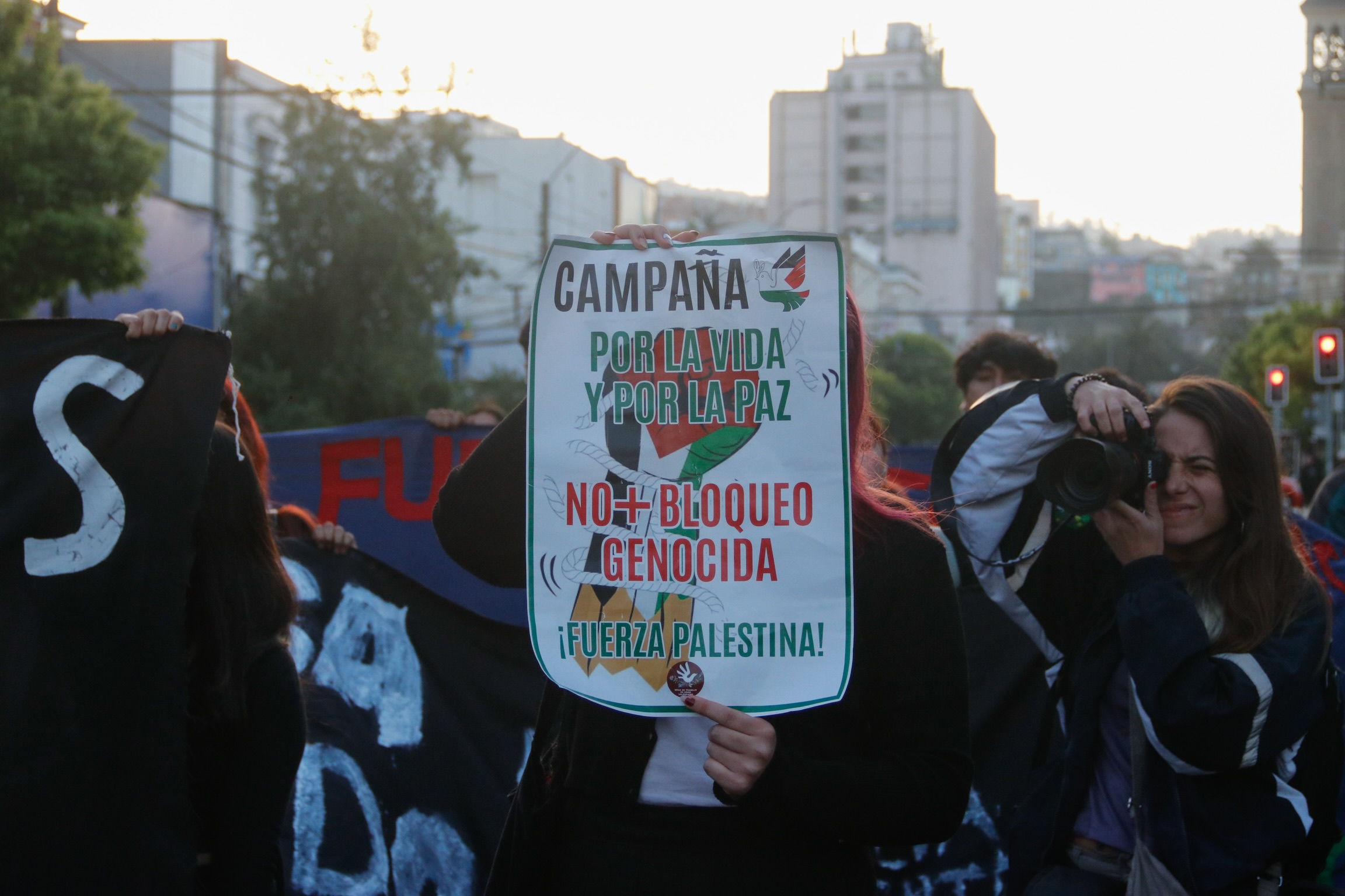 Manifestación Valparaíso