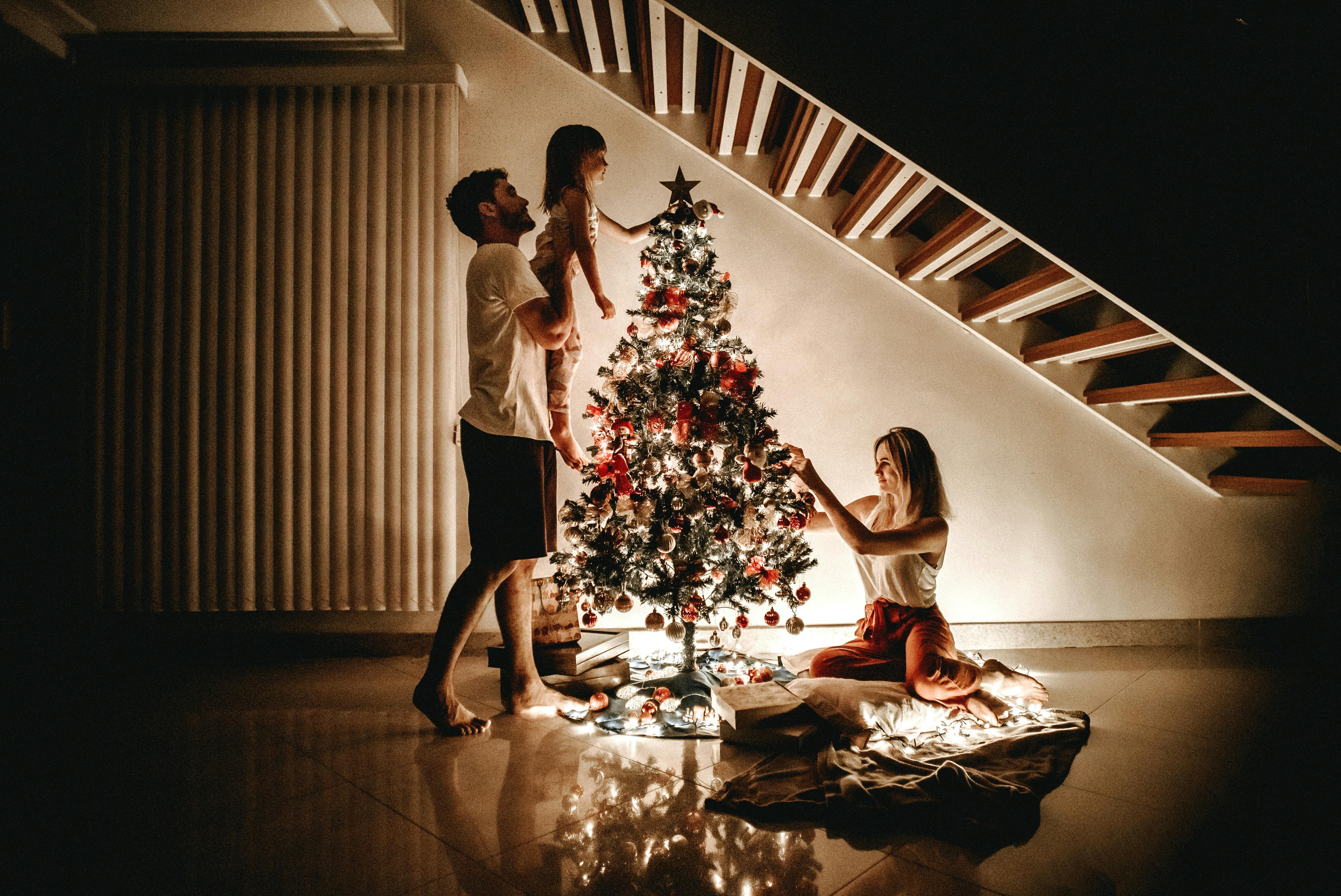 Familia navidad